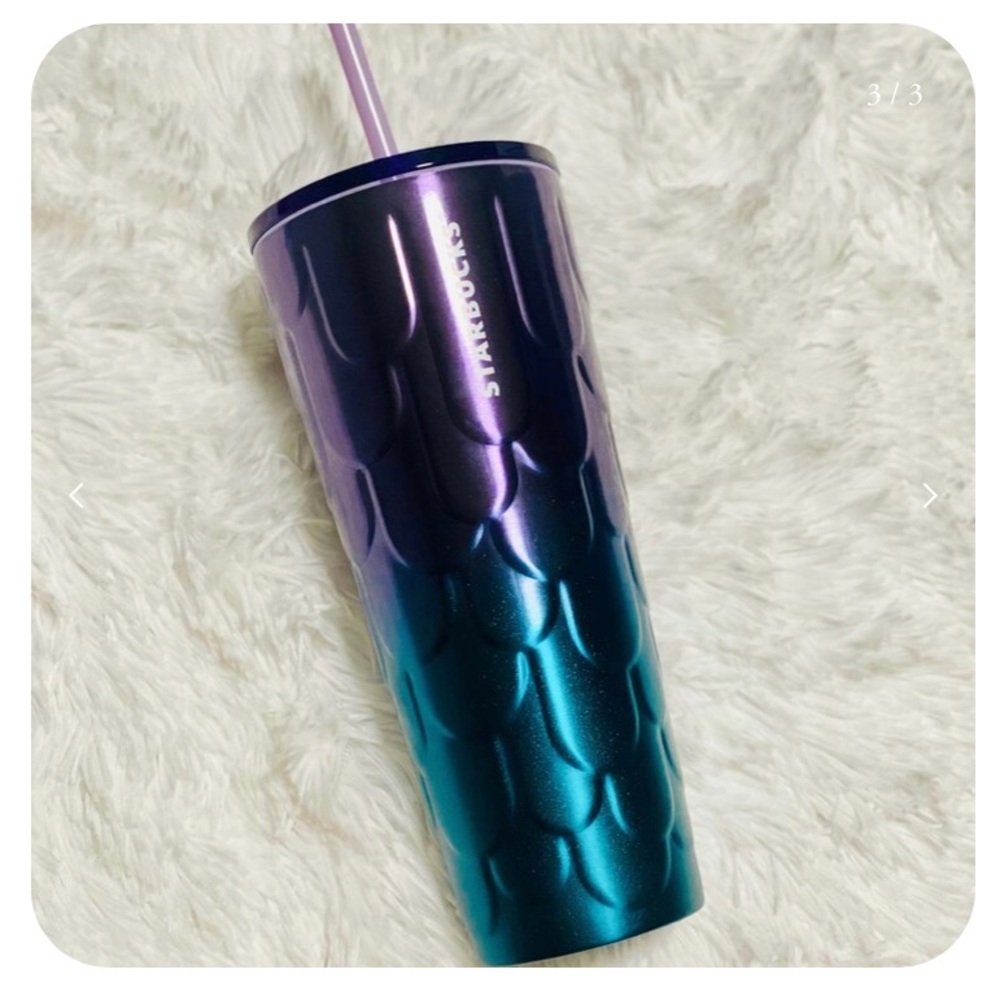 Starbucks Ombre Twilight Siren Scales Stainless Steel Tumbler